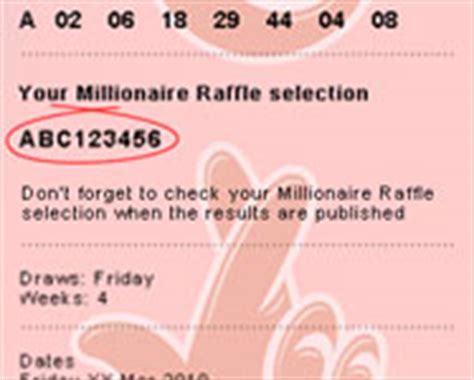 euro millions raffle